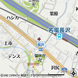 愛知県豊川市長沢町栗原41周辺の地図
