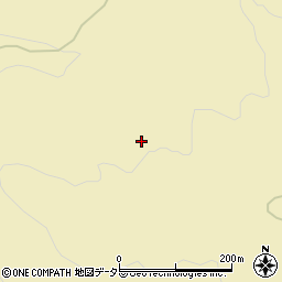 愛知県新城市黄柳野見山周辺の地図