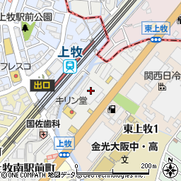 西村梱包倉庫株式会社　大阪営業所周辺の地図