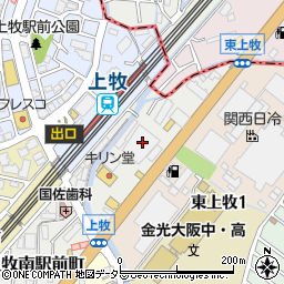 西村梱包倉庫株式会社本社周辺の地図