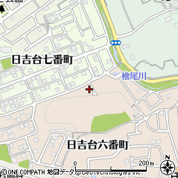 大阪府高槻市日吉台六番町46-9周辺の地図