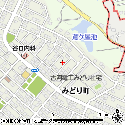 三重県亀山市みどり町20周辺の地図