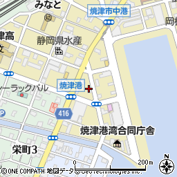 株式会社秋津船食　焼津支店周辺の地図