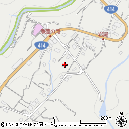 静岡県伊豆市湯ケ島2859-8周辺の地図