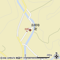 広島県庄原市東城町帝釈未渡2103周辺の地図