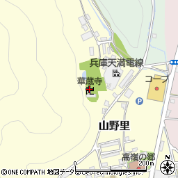 華蔵寺周辺の地図