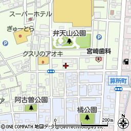 三重県鈴鹿市算所2丁目10-18周辺の地図