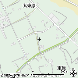 東山町民広場周辺の地図