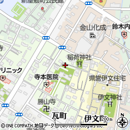 愛知県西尾市大給町23周辺の地図