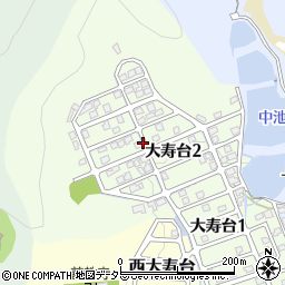 兵庫県姫路市大寿台周辺の地図