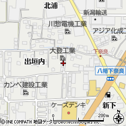 京都府八幡市下奈良出垣内19周辺の地図