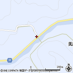 岡山県加賀郡吉備中央町美原534周辺の地図