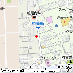 徳兵衛 平田新町店周辺の地図