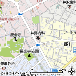 井澤内科クリニック周辺の地図