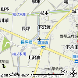 ファミリーマート幸田野場店周辺の地図