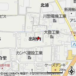 京都府八幡市下奈良出垣内30周辺の地図