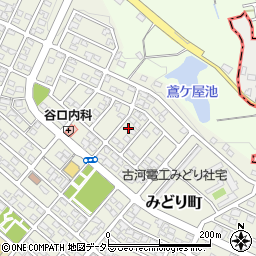三重県亀山市みどり町21周辺の地図