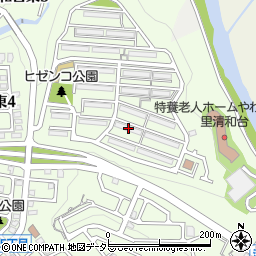 清和台住宅団地６号棟周辺の地図