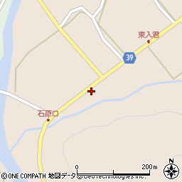 広島県三次市君田町東入君205周辺の地図