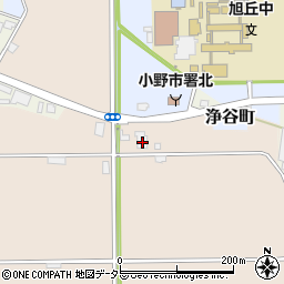 兵庫県小野市広渡町799周辺の地図