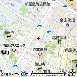愛知県西尾市大給町93周辺の地図