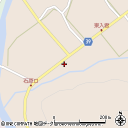 広島県三次市君田町東入君200周辺の地図