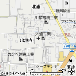 京都府八幡市下奈良出垣内25周辺の地図