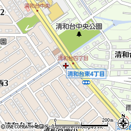 ＮＴＴ兵庫支店清和台別館周辺の地図
