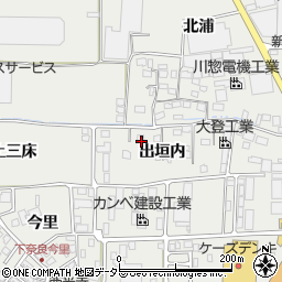 京都府八幡市下奈良出垣内44周辺の地図