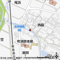 愛知県額田郡幸田町菱池西脇56周辺の地図