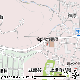 京都府八幡市八幡清水井243周辺の地図