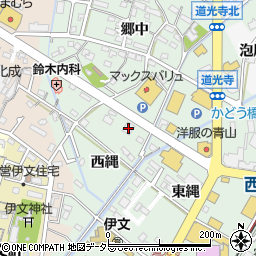１００えんハウスレモン西尾店周辺の地図