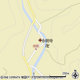 広島県庄原市東城町帝釈未渡2100周辺の地図