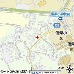 東京海上日動火災保険信楽近藤商事代理店周辺の地図