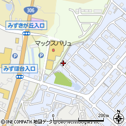 三重県亀山市みずほ台1-299周辺の地図