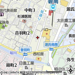 マジカルハンド　碧南店周辺の地図