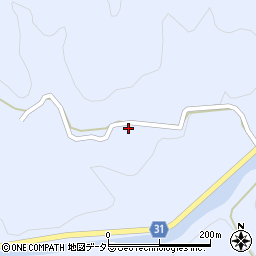 岡山県加賀郡吉備中央町美原822周辺の地図