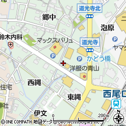 株式会社ＰＲＩＤＥ　西尾本社周辺の地図