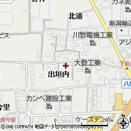京都府八幡市下奈良出垣内31-32周辺の地図