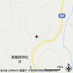岡山県加賀郡吉備中央町豊野1428周辺の地図