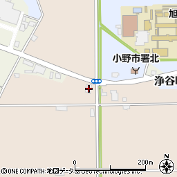 兵庫県小野市広渡町818周辺の地図