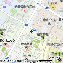 愛知県西尾市大給町2周辺の地図