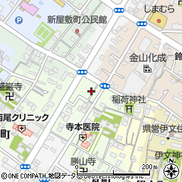 愛知県西尾市大給町116周辺の地図