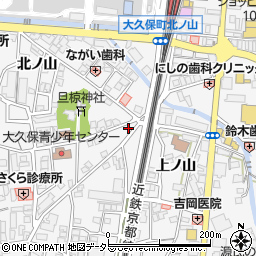 タイムズ近鉄大久保駅南駐車場周辺の地図