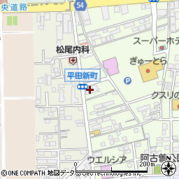 百五銀行平田町駅前支店 ＡＴＭ周辺の地図