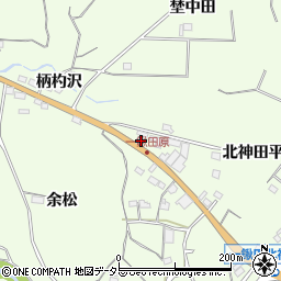 愛知県新城市一鍬田北神田平3周辺の地図