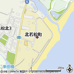 三重県鈴鹿市北若松町392-41周辺の地図