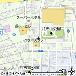 グランメール勝田周辺の地図