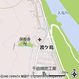 静岡県浜松市天竜区渡ケ島1588周辺の地図