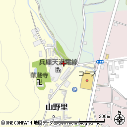 兵庫県赤穂郡上郡町山野里2269周辺の地図